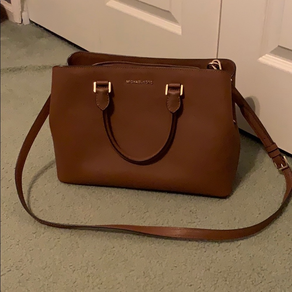 Camel Michael Kors Bag